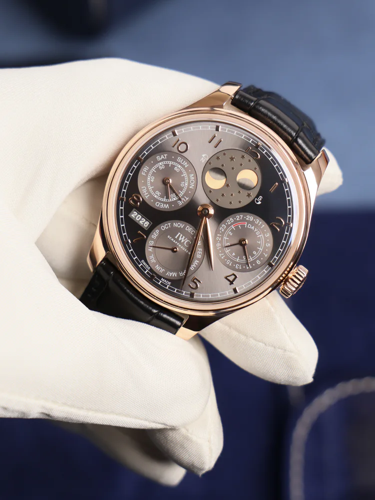 IWC Portuguese Perpetual Calendar Rose Gold , image 1