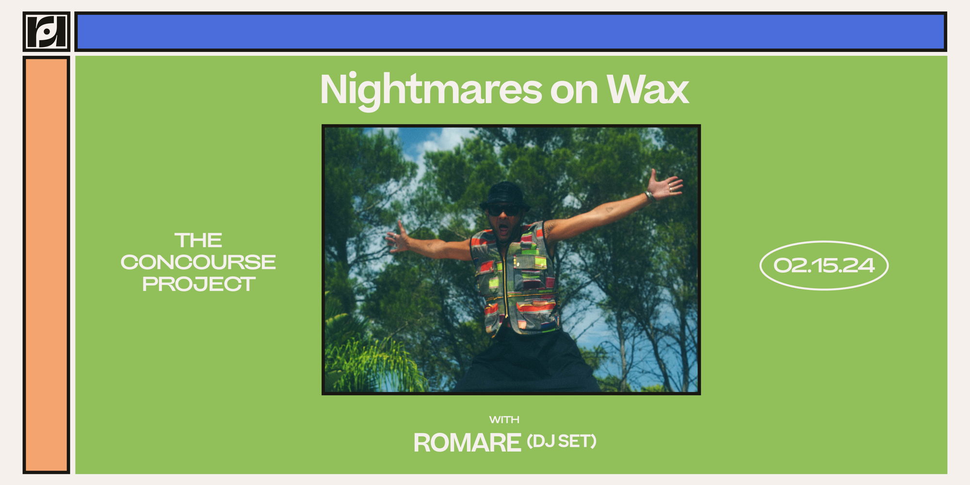 Resound Presents: Nightmares on Wax w/ Romare at The Concourse Project promotional image