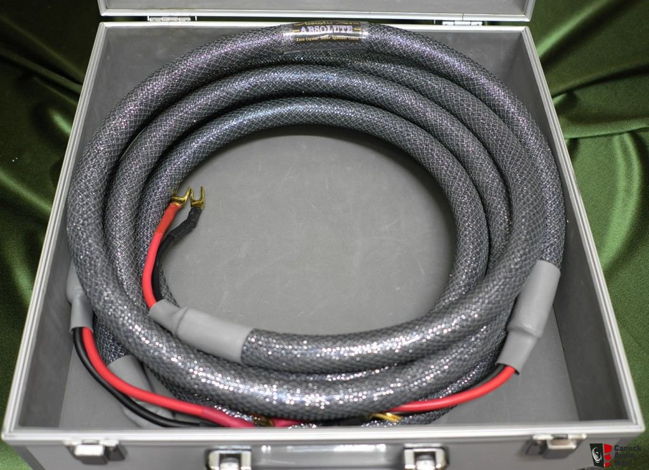 Acoustic Zen absolute speaker cables 8 ft