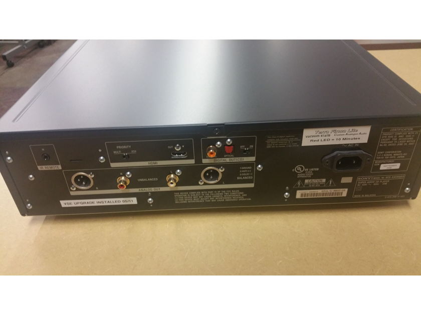 Sony SCD-XA5400es SACD/CD player, modified