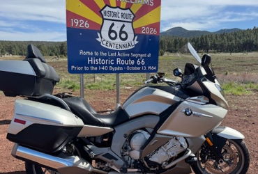 2013 BMW K 1600 GTL motorcycle for rent near Phoenix, AZ
