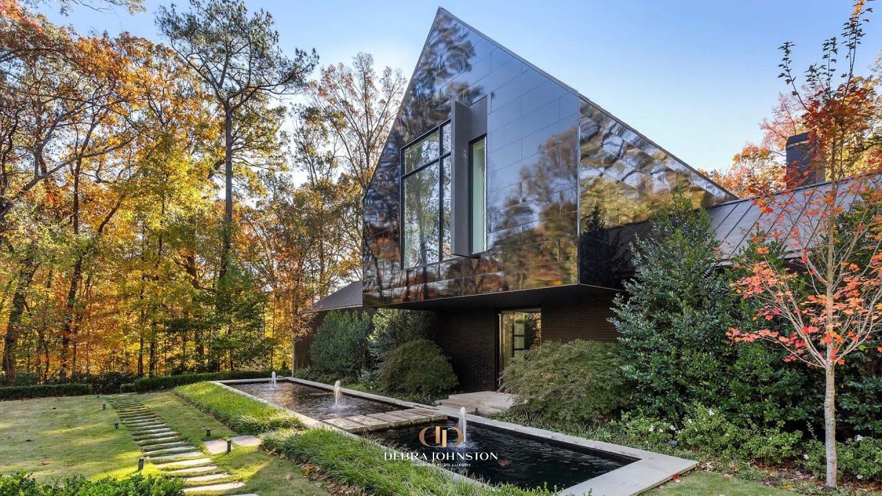 Custom Designed Modern Buckhead Home: Day to Night