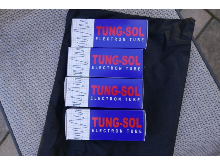 Tung-Sol KT-120 Power Tubes Matched Quad (4 tubes) Low Hours, Like-New.