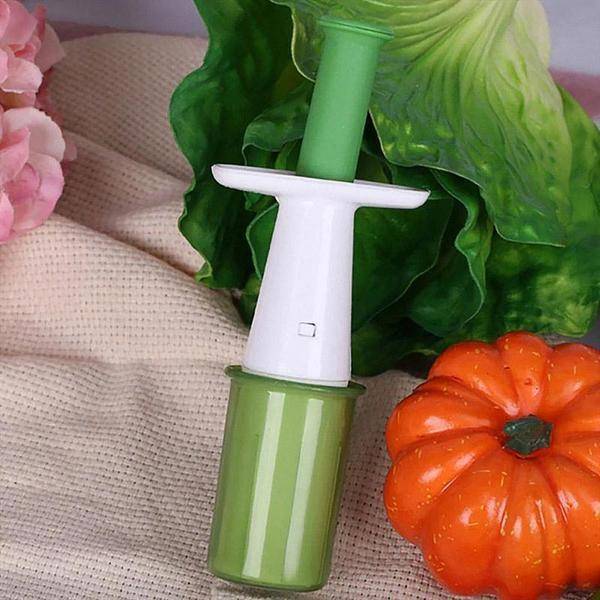 Slicer with handle for fruits and vegetables