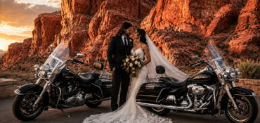 Las Vegas Wedding Day Motorcycle Experience near Las Vegas, NV