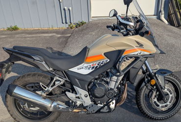2016 HONDA CB500X ABS motorcycle for rent near Falmouth, ME