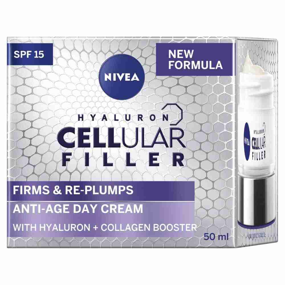 Nivea Hyaluron Cellular Filler Day Cream Spf15 50Ml