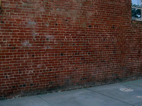 After graffiti removal