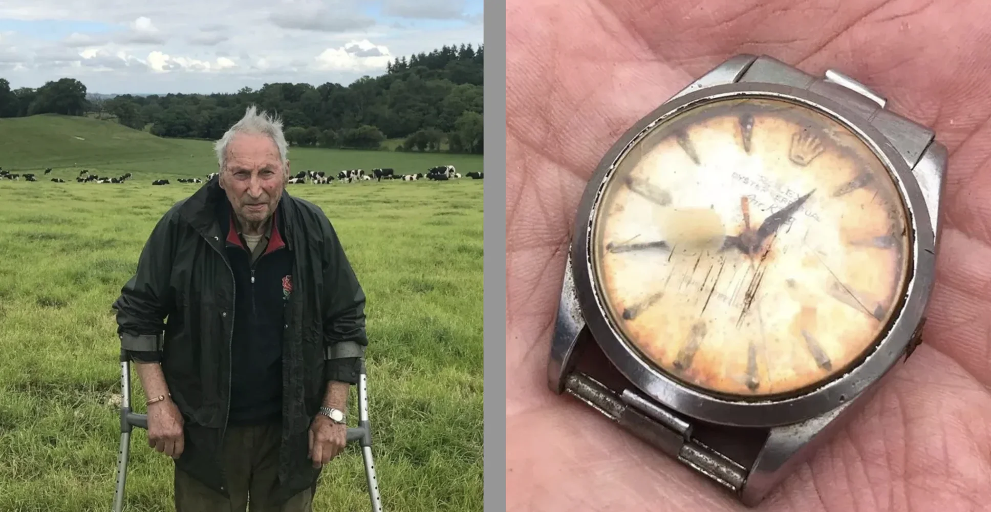 Lost for 50 Years, Rolex Watch Eaten by a Cow Returns to Its Owner | Chrono 10:10