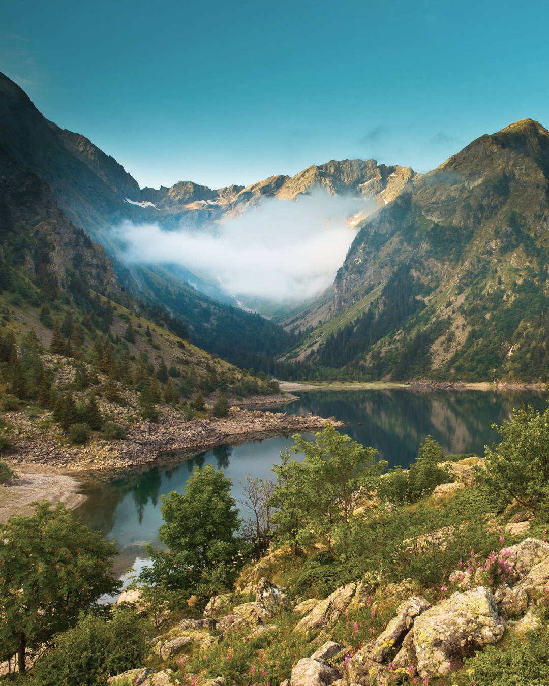 rando-france-lac-lauvitel-isère-paysage