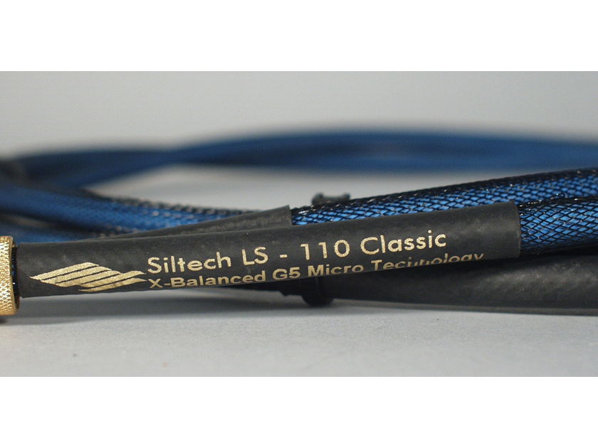 Siltech Cables SQ-110 Classic Series 1m G5 Cable WBT0101 RCAs