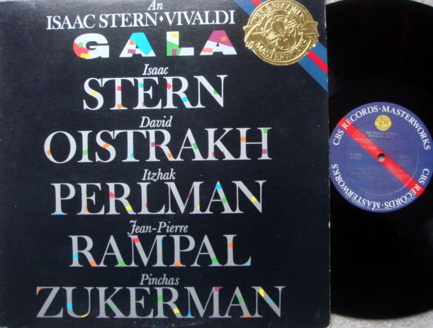 CBS / OISTRAKH-STERN-PERLMAN-RAMPAL, - Vivaldi Gala, MINT!