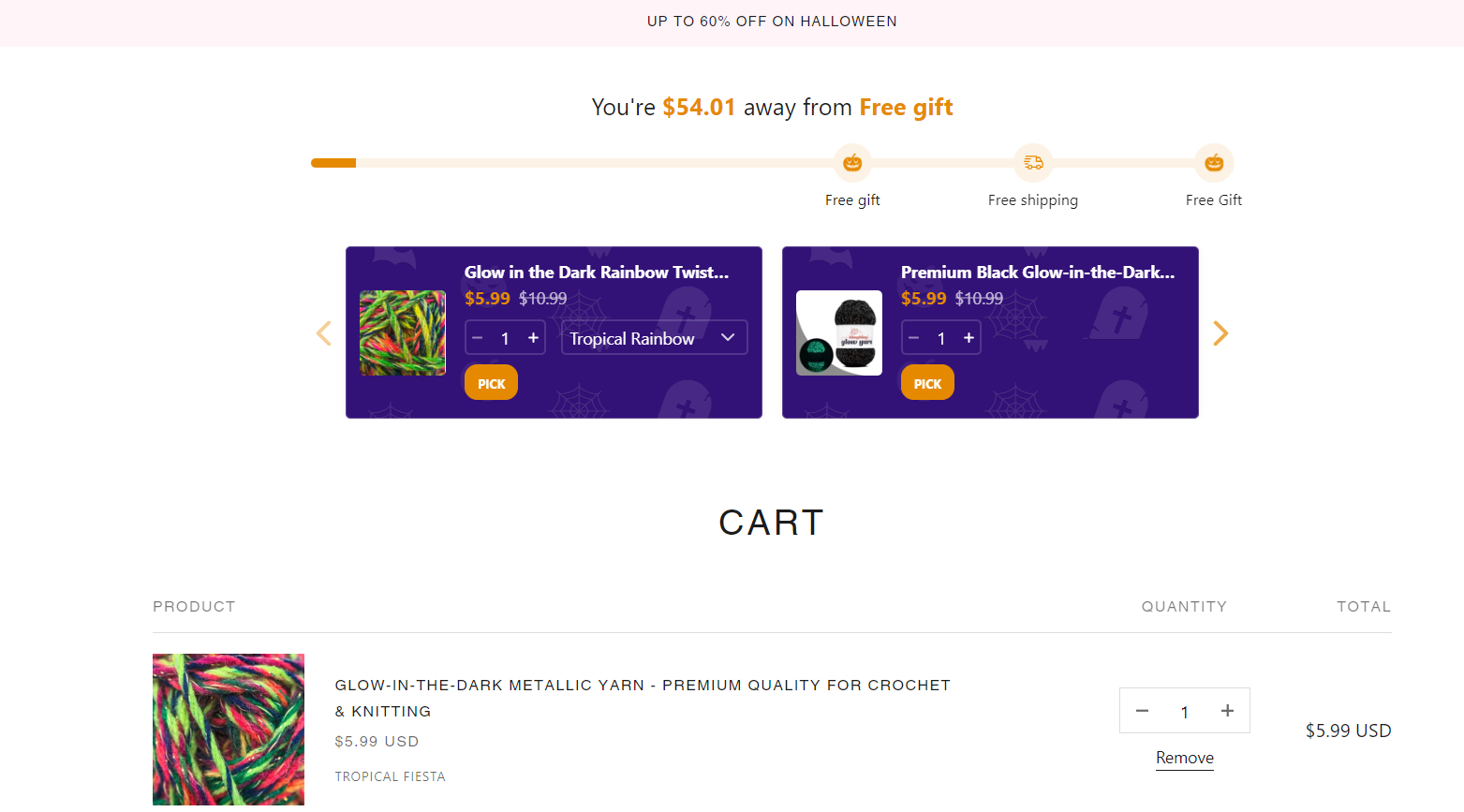 Shopify cart upsell case study