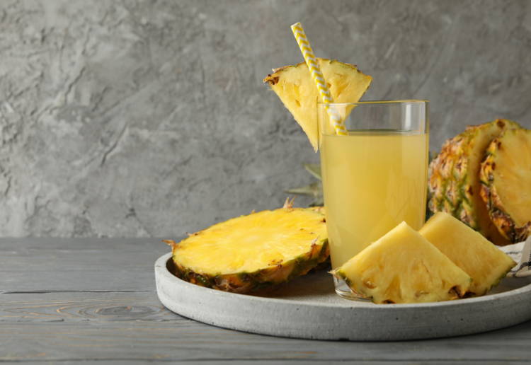 パイナップルジュース効果