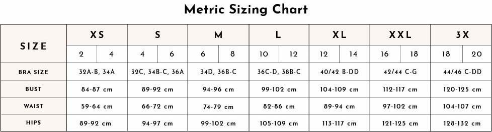 Size Guide - size charts for clothing at Cecil & Lou