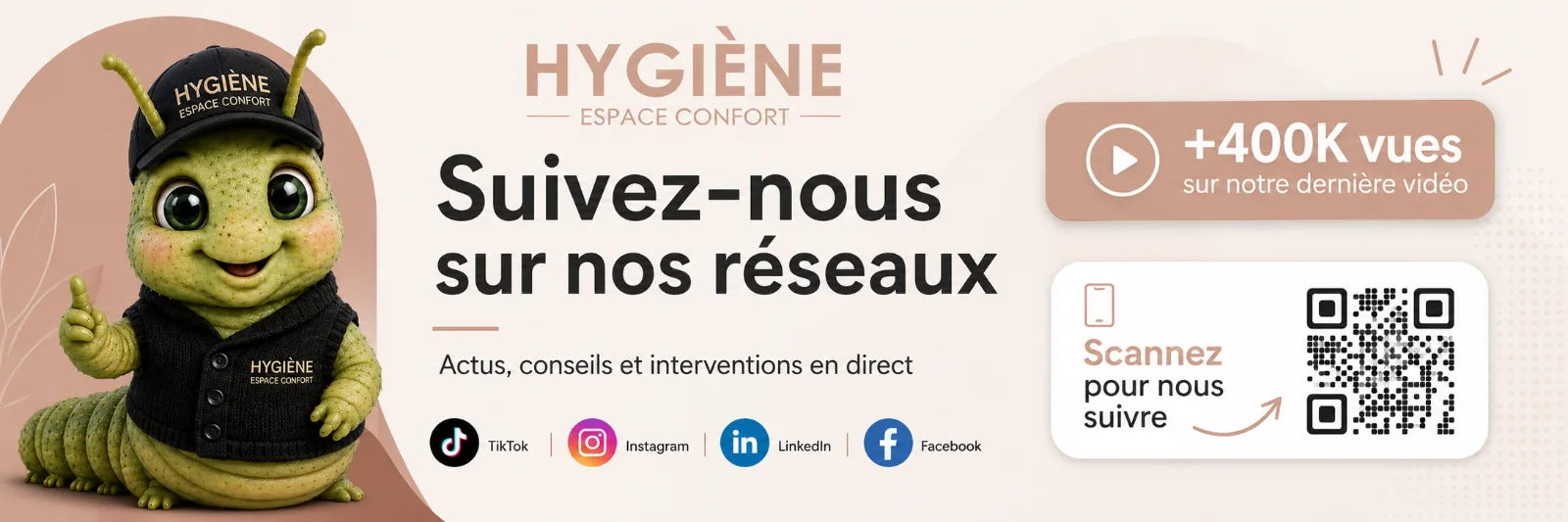 Bannière Mail TikTok : visibilité ciblée pour Clichy