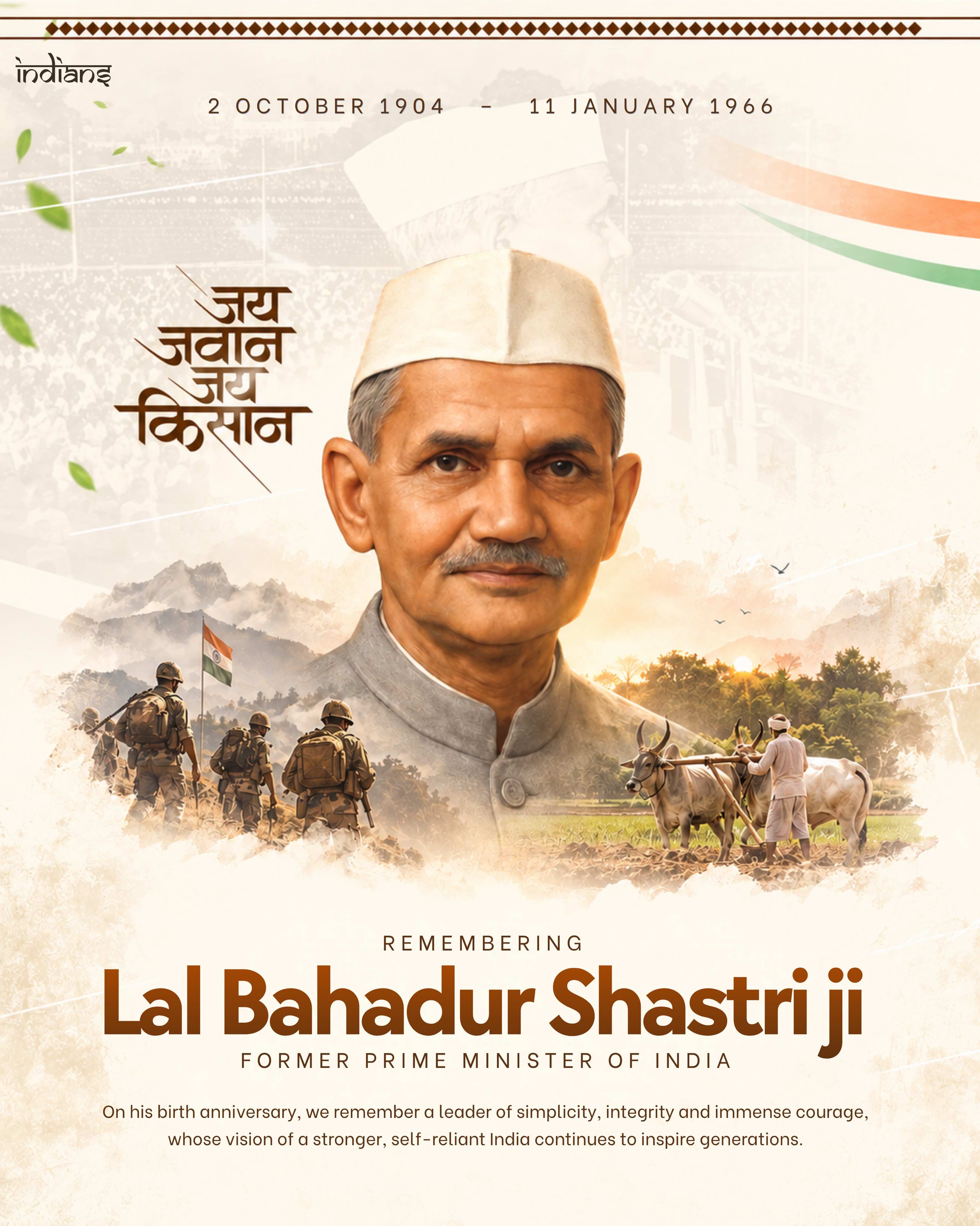 Lal Bahadur Shastri: Simple Life, Dedicated Service