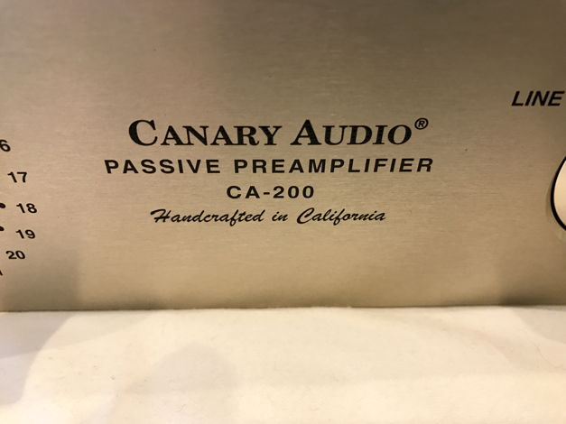 CANARY AUDIO CA-200 Passive Preamp