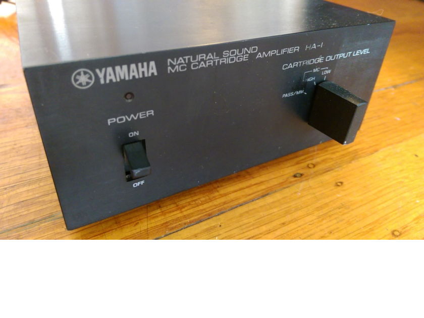 美品 YAMAHA MCカートリッジアンプ HA-1 NS Series MC YAMAHA HA-1 | MacBSの日常生活的日記