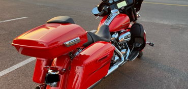 2017 HARLEY-DAVIDSON STREET GLIDE motorcycle for rent near Sandwich, MA