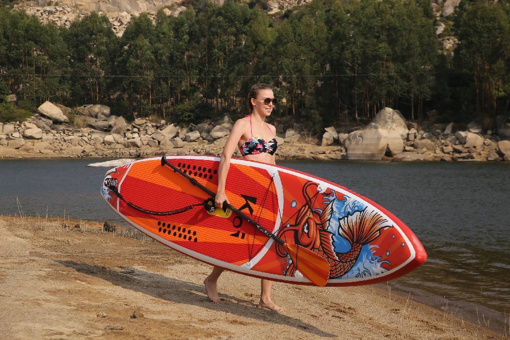Inflatable SUP board in Canada are eye catching