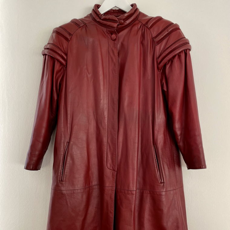 Vintage Serge Miko Red coat