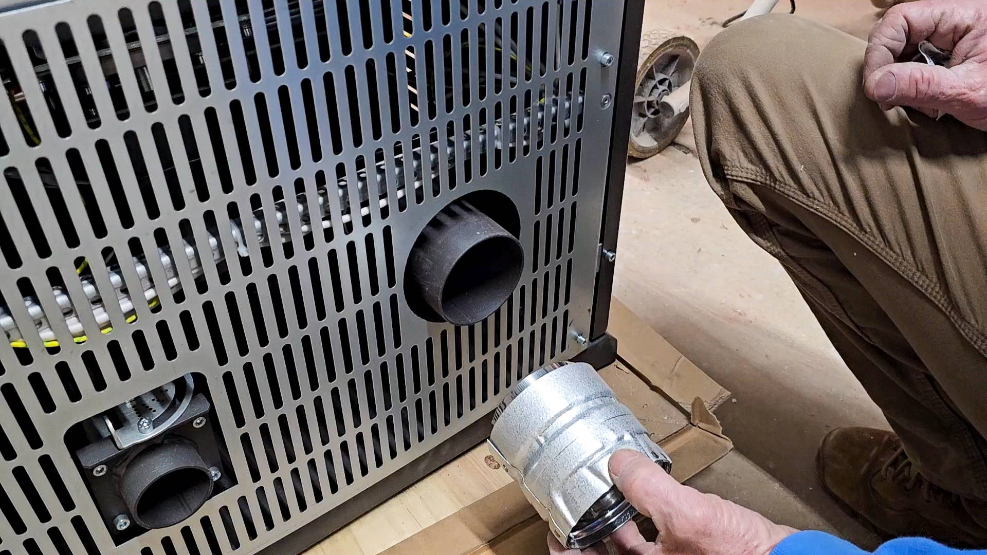 Comfortbilt Pellet Stove Appliance Adapter Installation