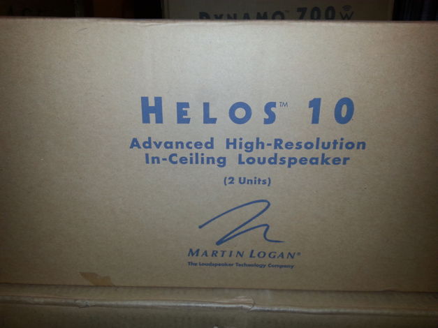 Martin Logan Helos 10 New in the box, for in ceiling in...