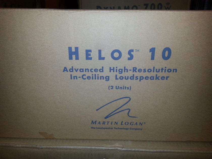 Martin Logan Helos 10 New in the box, for in ceiling installation