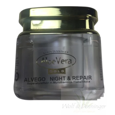 Aloe Vera Gold Alvego Night & Repair Nachtcreme - 50ml