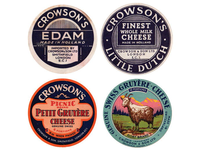 Vintage Packaging: Cheese Labels | Dieline - Design, Branding ...