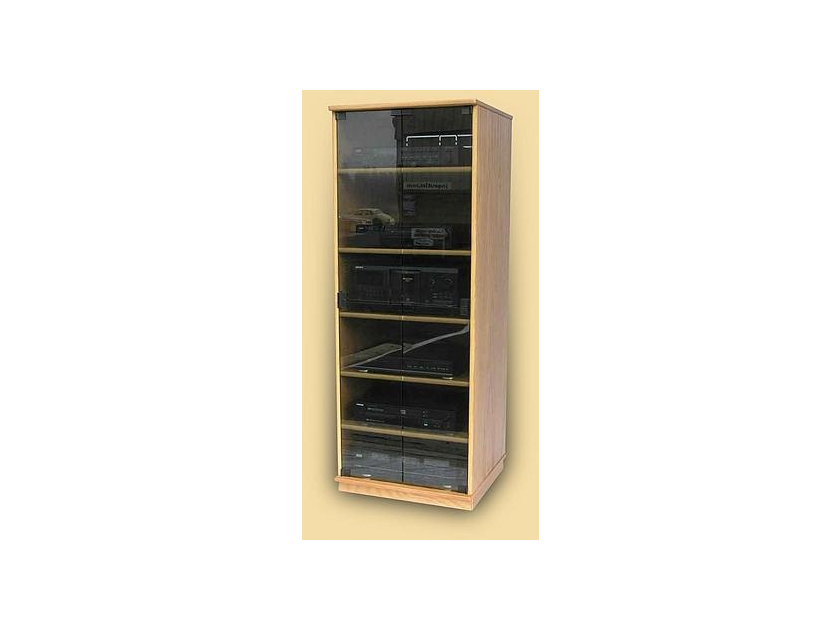 Decibel Designs SC2260 oak or maple stereo cabinet
