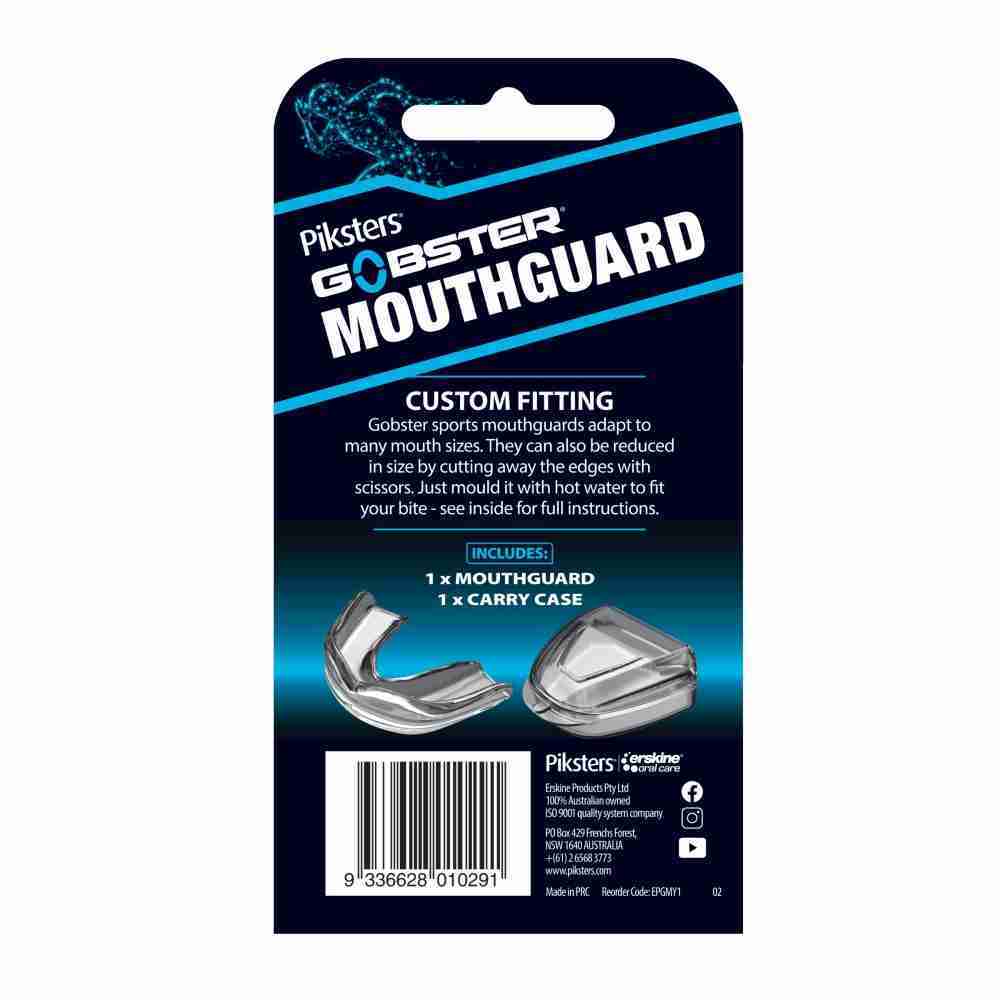Piksters Gobster Mouthguard (With Case) Youth 1Pk - Image 3
