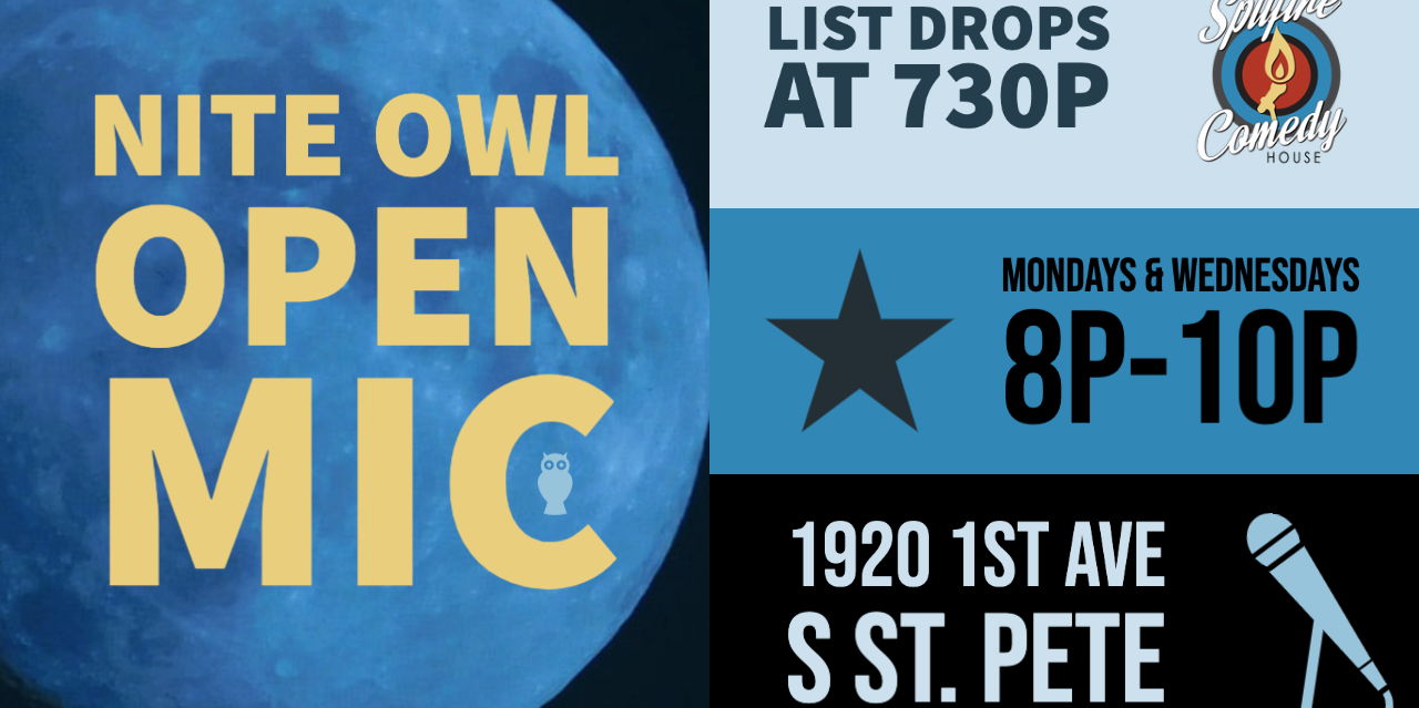 The Nite Owl Open Mic promotional image