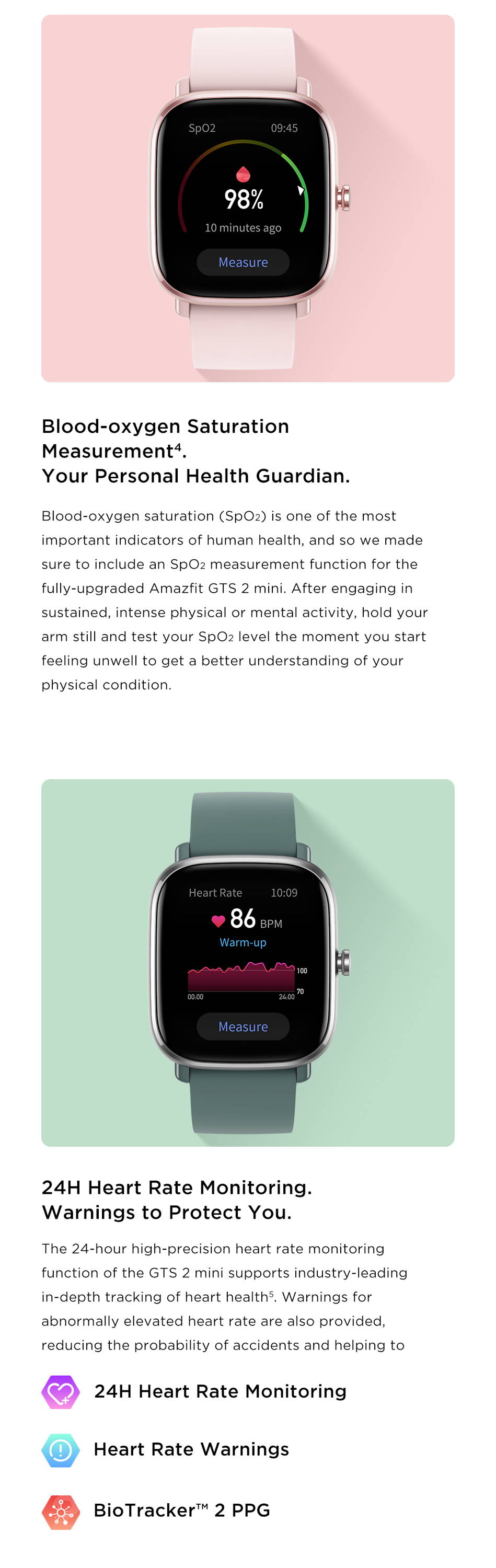  Amazfit GTS 2 Mini Fitness Smart Watch Alexa Built-In, SpO2,  14-Days Battery, 70+ Sports Modes, Heart Rate, Sleep, Stress Level  Monitoring, Black (Renewed)