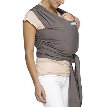 putting on boba wrap