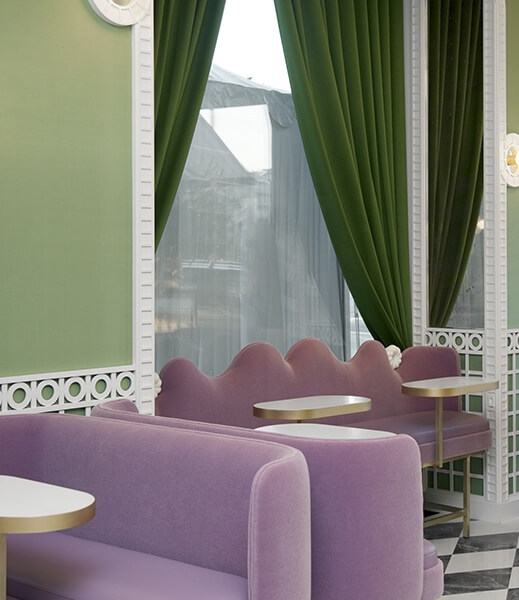 Laudree restaurant by India Mahdavi