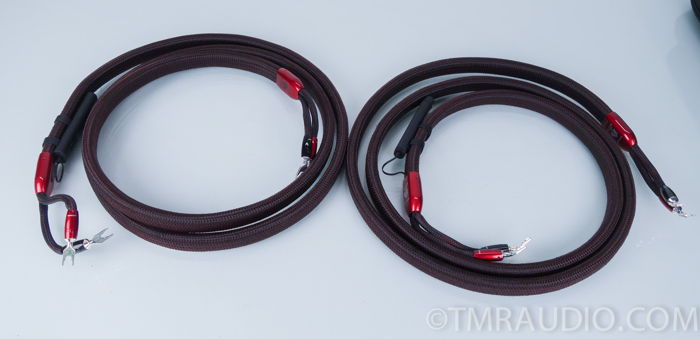 Audioquest Redwood Speaker Cables; 10ft Pair with Spade...