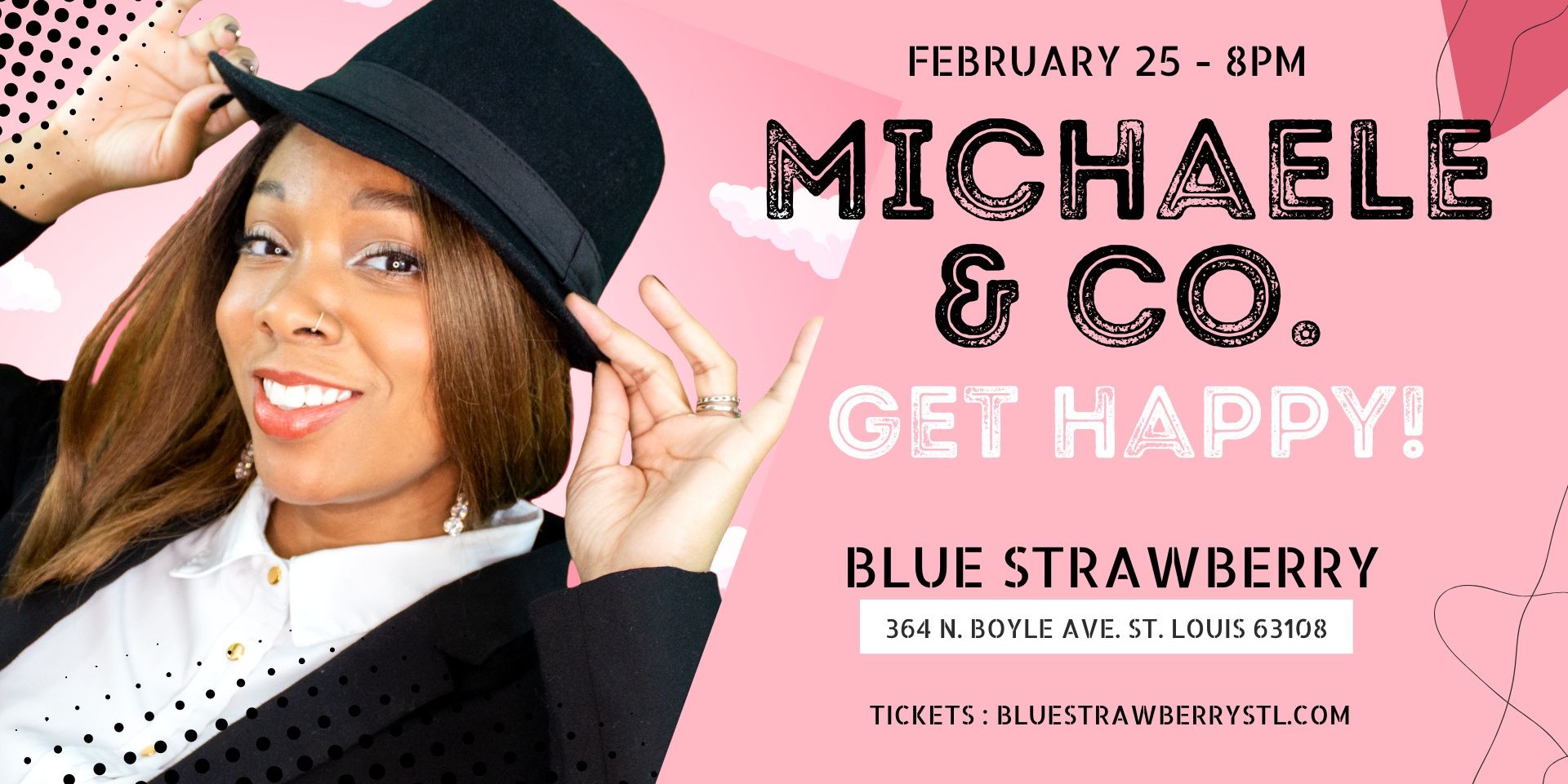 GET HAPPY! with MICHAELE & Co. - LIVE & STREAMING! promotional image