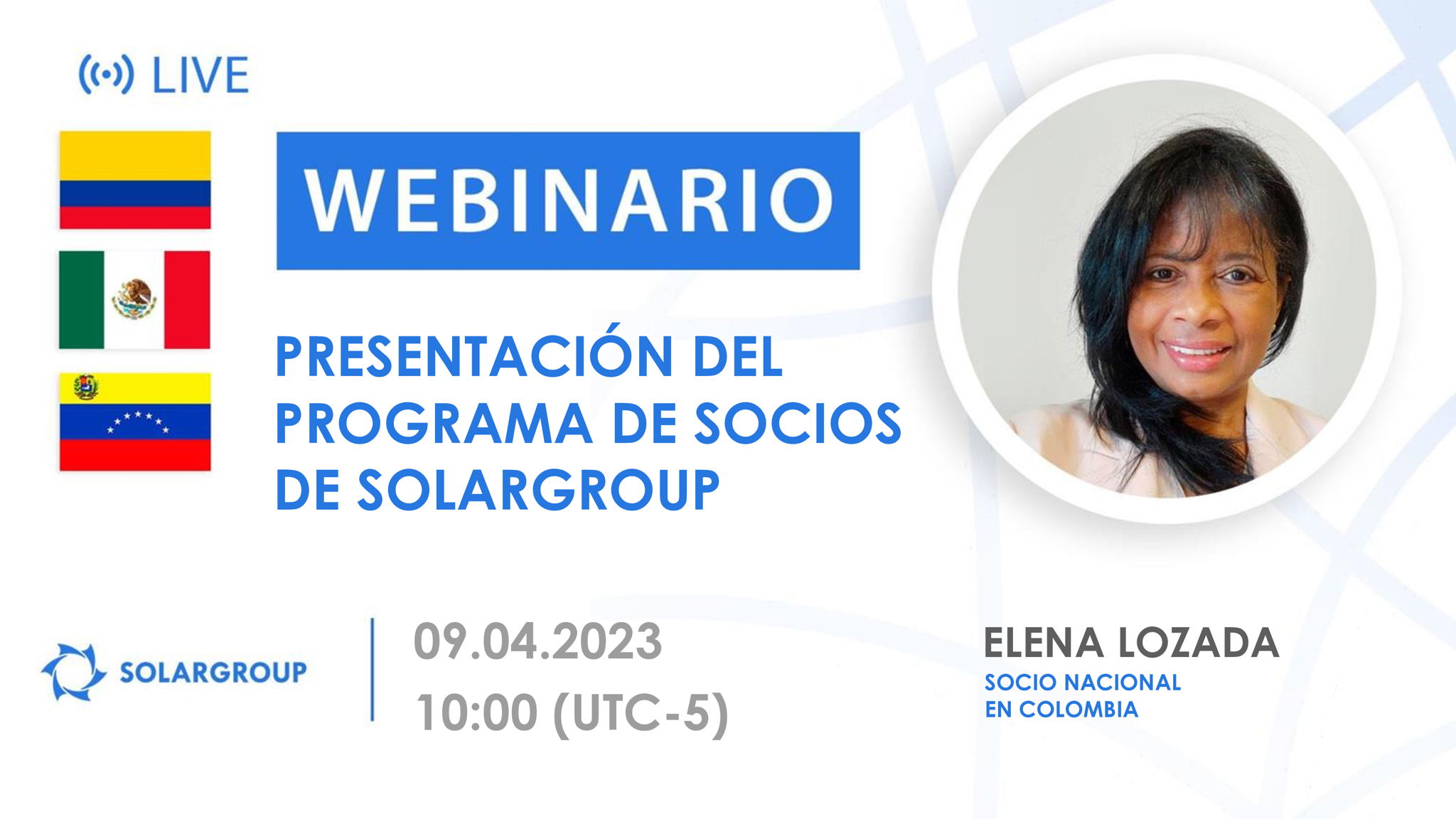 Latinoamerica. Presentación del programa de socios de SOLARGROUP