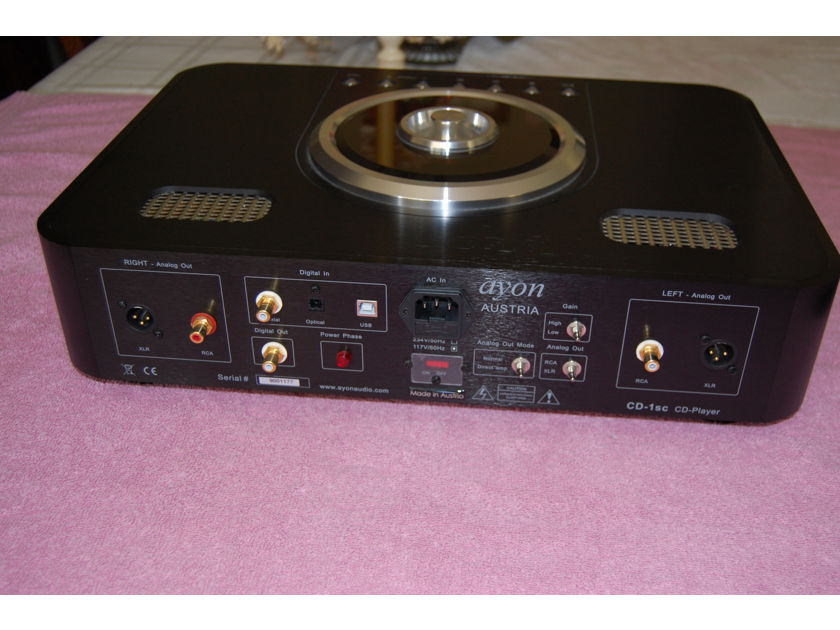 Ayon Audio CD-1 SC CD Player/DAC/Preamp