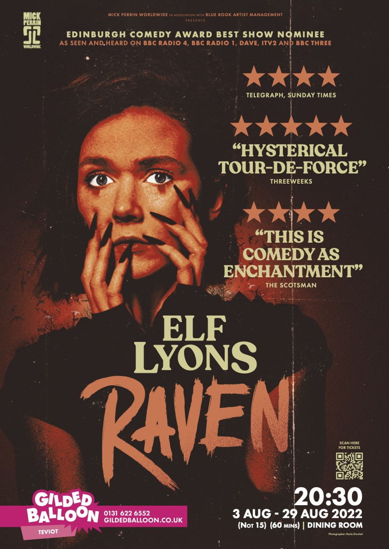 The poster for Elf Lyons: Raven