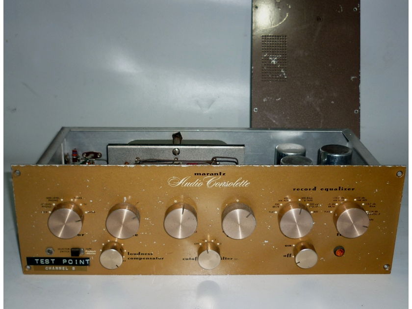 MARANTZ model 1 (one) Mono Preamplifier Audio Consolette  Great classic. Working order