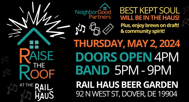 Raise the Roof at the Rail Haus with NeighborGood Partners