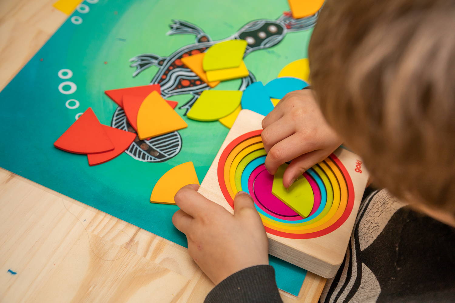 Elite Family Day Care child painting