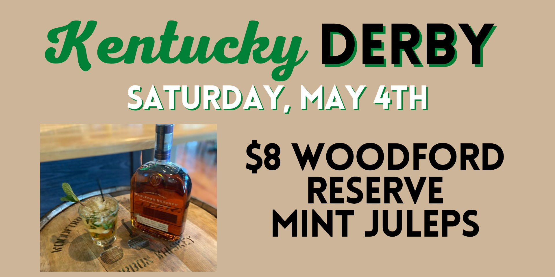Watch the Kentucky Derby at Top Dawg Tavern! promotional image
