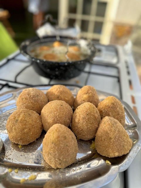Cooking classes Marsala: Sicilian cooking class, learning how to make arancini