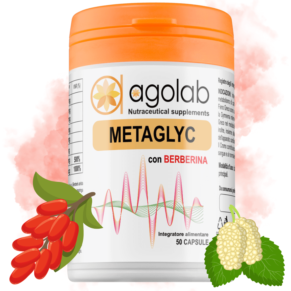 metaglyc agolab glucosio glicemia controllo valori ematici sfondo 