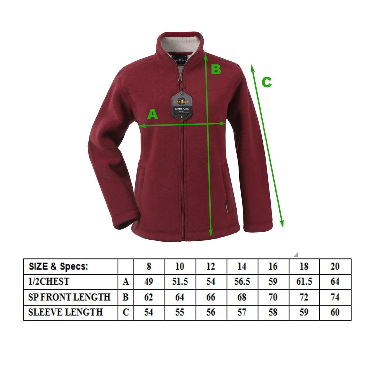 FEMALE - High End Sherpa Fleece - Image 4