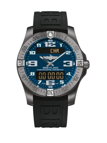 Aerospace Evo Titanium / Blue / Rubber / Pin